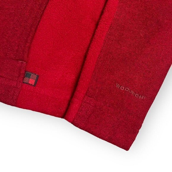 Woolrich Vintage Y2K Fleece Outdoor Designer Spring Hiking Jacket - Womens M - Picture 3 of 4